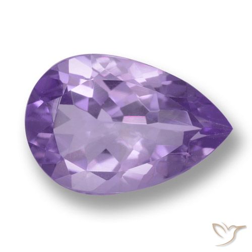 9,17 ctw natürlicher Tiefvioletter Farbton Amethyst, Birnenform, VVS