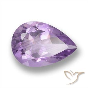 9,17 ctw natürlicher Mittelviolett Amethyst, Birnenform, VVS