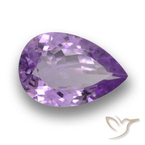 9,17 ctw natürlicher Mittelviolett Amethyst, Birnenform, VVS