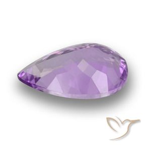 9,17 ctw natürlicher Mittelviolett Amethyst, Birnenform, VVS