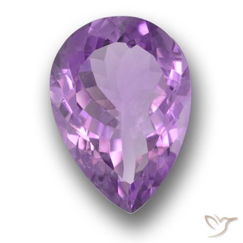 9,17 ctw natürlicher Mittelviolettes Violett Amethyst, Birnenform, VVS-VS