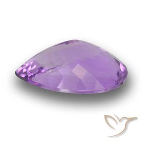 9,17 ctw natürlicher Mittelviolettes Violett Amethyst, Birnenform, VVS-VS