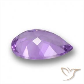 9,17 ctw natürlicher Lilaisch-violett Amethyst, Birnenform, VS