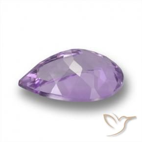 9,17 ctw natürlicher Mittelviolett Amethyst, Birnenform, VS