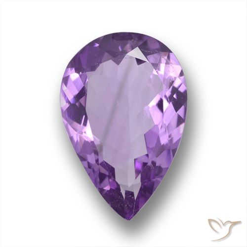 9,17 ctw natürlicher Tiefviolettes Violett Amethyst, Birnenform, VS