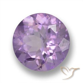 9,17 ctw natürlicher Mittelrosa Violett Amethyst, Runden, VVS