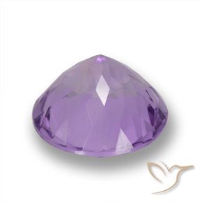 9,17 ctw natürlicher Mittelrosa Violett Amethyst, Runden, VVS