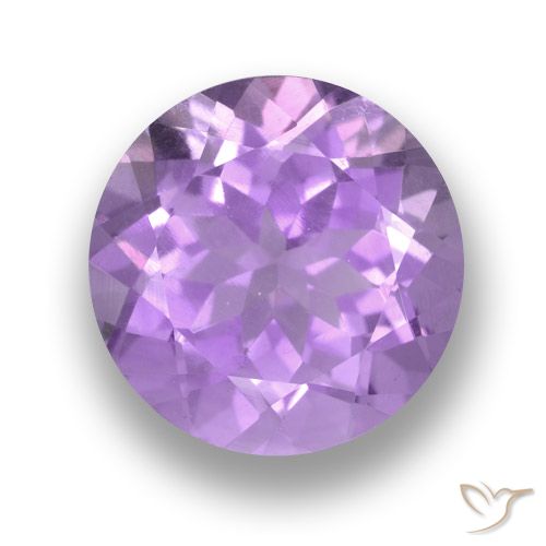4.40ct Natürlicher Mittelviolett Amethyst, Runden, VVS-VS