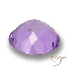 9,17 ctw natürlicher hellviolett Amethyst, Runden, VVS