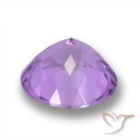 9,17 ctw natürlicher Mittelviolett Amethyst, Runden, VVS