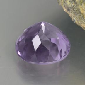 4,69 ctw natürlicher violetter Amethyst, Rundschliff, VVS