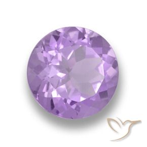 9,17 ctw natürlicher Mittelviolettes Rosa Amethyst, Runden, VVS