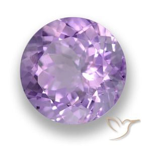 9,17 ctw natürlicher Mittelviolett Amethyst, Runden, VS