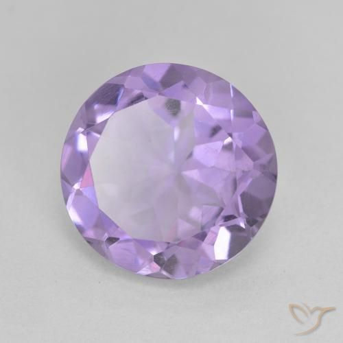 9,17 ctw natürlicher Mittelviolett Amethyst, Runden, VVS-VS
