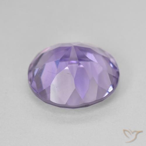 9,17 ctw natürlicher Mittelviolett Amethyst, Runden, VVS-VS
