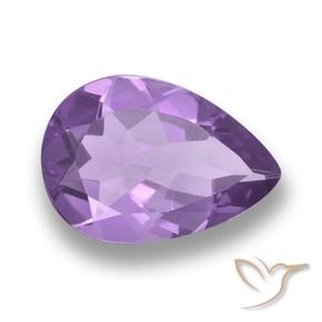 9,17 ctw natürlicher Mittelviolett Amethyst, Birnenform, VVS