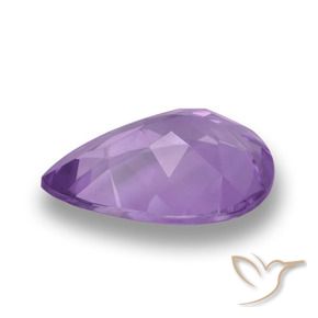 9,17 ctw natürlicher Mittelviolett Amethyst, Birnenform, VVS