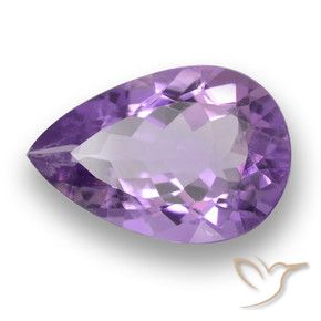 9,17 ctw natürlicher Mittelviolett Amethyst, Birnenform, VVS-VS