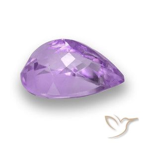 9,17 ctw natürlicher Mittelviolett Amethyst, Birnenform, VVS
