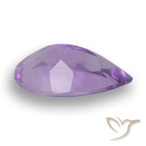 9,17 ctw natürlicher Mittelviolett Amethyst, Birnenform, VS