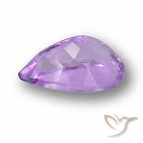 9,17 ctw natürlicher Lilaisch-violett Amethyst, Birnenform, VVS-VS