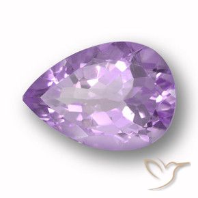 9,17 ctw natürlicher Iris Violett Amethyst, Birnenform, VVS-VS