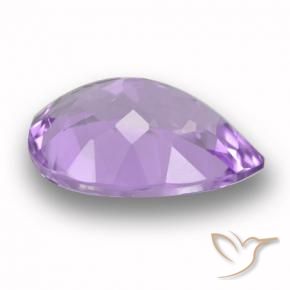 9,17 ctw natürlicher tiefviolett Amethyst, Birnenform, VVS-VS