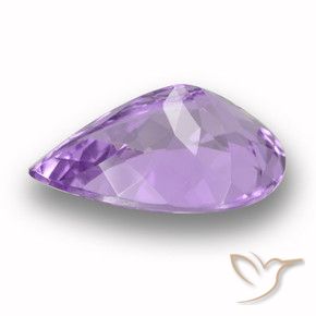 9,17 ctw natürlicher Mittelviolett Amethyst, Birnenform, VVS