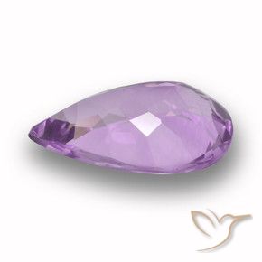 9,17 ctw natürlicher Hell-Mittelviolett Amethyst, Birnenform, VVS