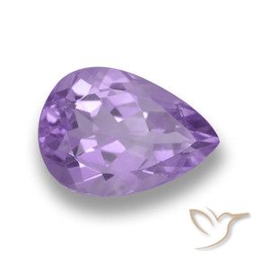 9,17 ctw natürlicher Rosaig-violett Amethyst, Birnenform, VVS
