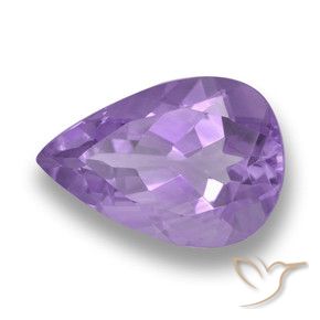 9,17 ctw natürlicher Mittelviolett Amethyst, Birnenform, VVS