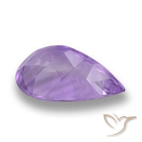 9,17 ctw natürlicher Mittelviolett Amethyst, Birnenform, VVS
