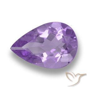 9,17 ctw natürlicher Mittelviolett Amethyst, Birnenform, VVS-VS
