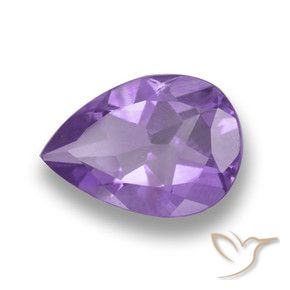 9,17 ctw natürlicher Mittelviolett Amethyst, Birnenform, VVS-VS