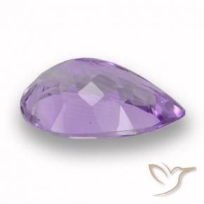 9,17 ctw natürlicher Mittelviolett Amethyst, Birnenform, VVS-VS