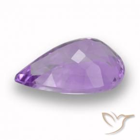 9,17 ctw natürlicher Mittelviolett Amethyst, Birnenform, VVS-VS