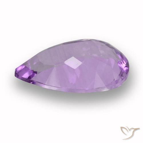 9,17 ctw natürlicher Mittelviolett Amethyst, Birnenform, VVS