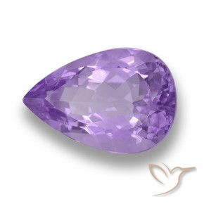 9,17 ctw natürlicher Mittelviolett Amethyst, Birnenform, VVS-VS