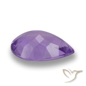 9,17 ctw natürlicher Mittelviolett Amethyst, Birnenform, VVS-VS