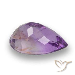9,17 ctw natürlicher Tiefviolettes Violett Amethyst, Birnenform, VVS-VS
