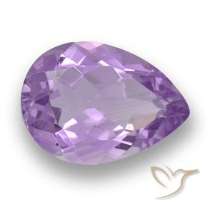 9,17 ctw natürlicher Mittelviolett Amethyst, Birnenform, VVS