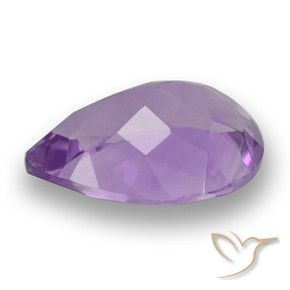 9,17 ctw natürlicher Mittelviolett Amethyst, Birnenform, VVS
