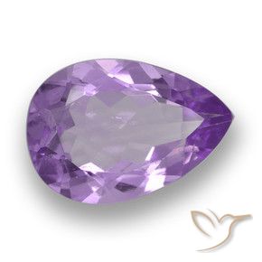 9,17 ctw natürlicher Mittelviolett Amethyst, Birnenform, VS
