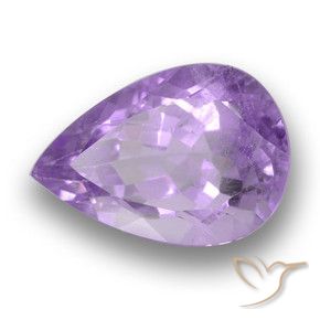 9,17 ctw natürlicher Mittelviolett Amethyst, Birnenform, VS