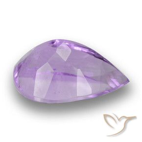 9,17 ctw natürlicher Mittelviolett Amethyst, Birnenform, VS