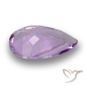 9,17 ctw natürlicher Rosa Iris Violett Amethyst, Birnenform, VS