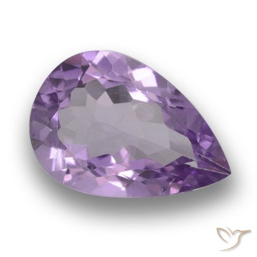 2.98ct Natürlicher Mittelviolett Amethyst, Birnenform, VS