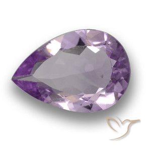 9,17 ctw natürlicher Mittelviolett Amethyst, Birnenform, VS