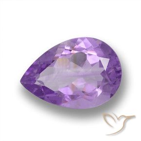 9,17 ctw natürlicher Iris Violett Amethyst, Birnenform, VVS