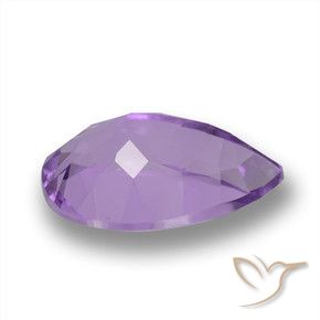9,17 ctw natürlicher tiefviolett Amethyst, Birnenform, VVS